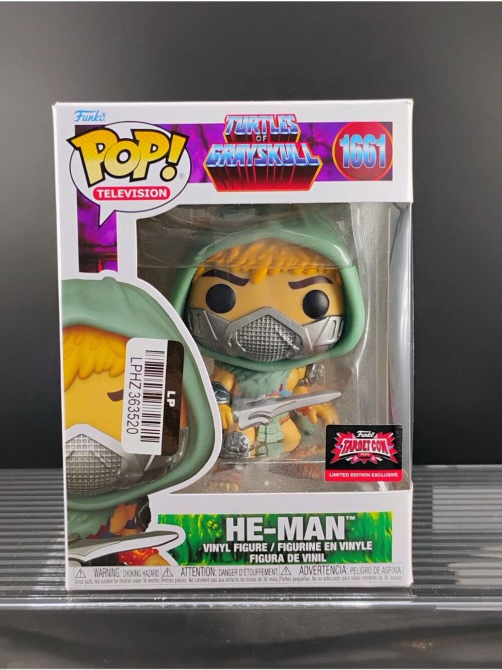 He-Man Turtles Of Grayskull Funko Pop 1661 Limited Edition Exclusive New